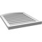Ekena Millwork Arch Top Surface Mount PVC Gable Vent w/ 2"W x 2"P Brickmould Sill Frame, 24"W x 28"H GVPAR24X2803SN - alternate 2